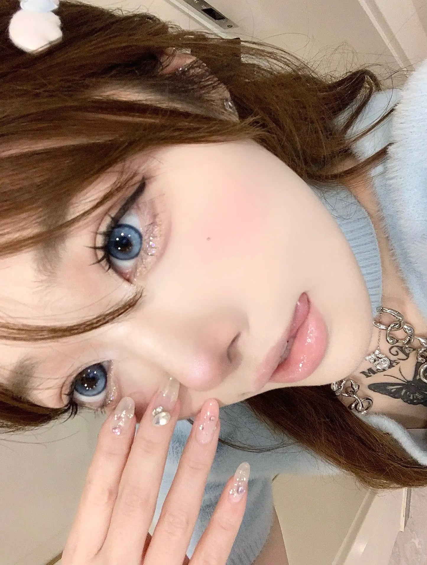 14.4 Lillilly 【日抛】漫画冰川极光婴儿蓝LL-38