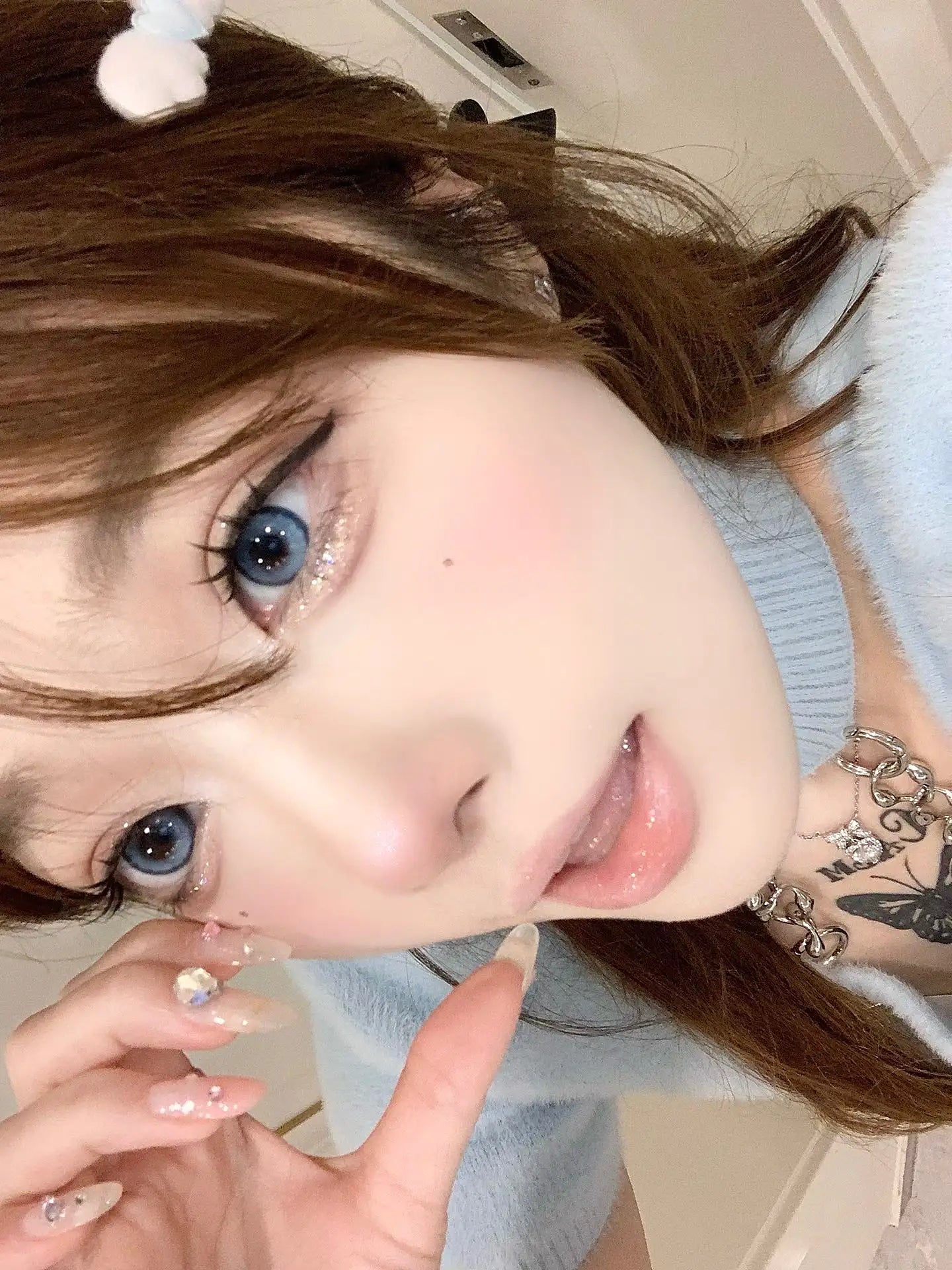 14.4 Lillilly 【日抛】漫画冰川极光婴儿蓝LL-38