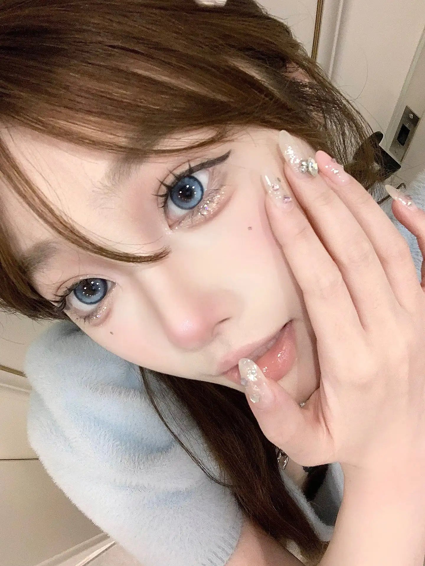 14.4 Lillilly 【日抛】漫画冰川极光婴儿蓝LL-38