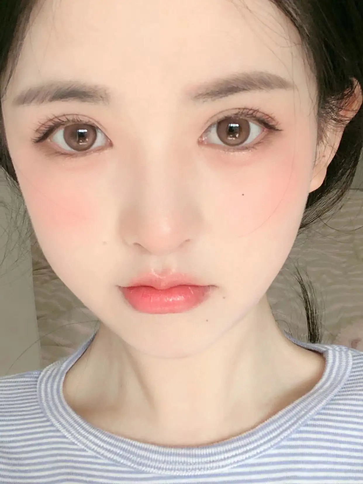 SALE 14.2 Ginomii【月抛】燕麦奶茶珠高光温柔白月光 Amasi Brown