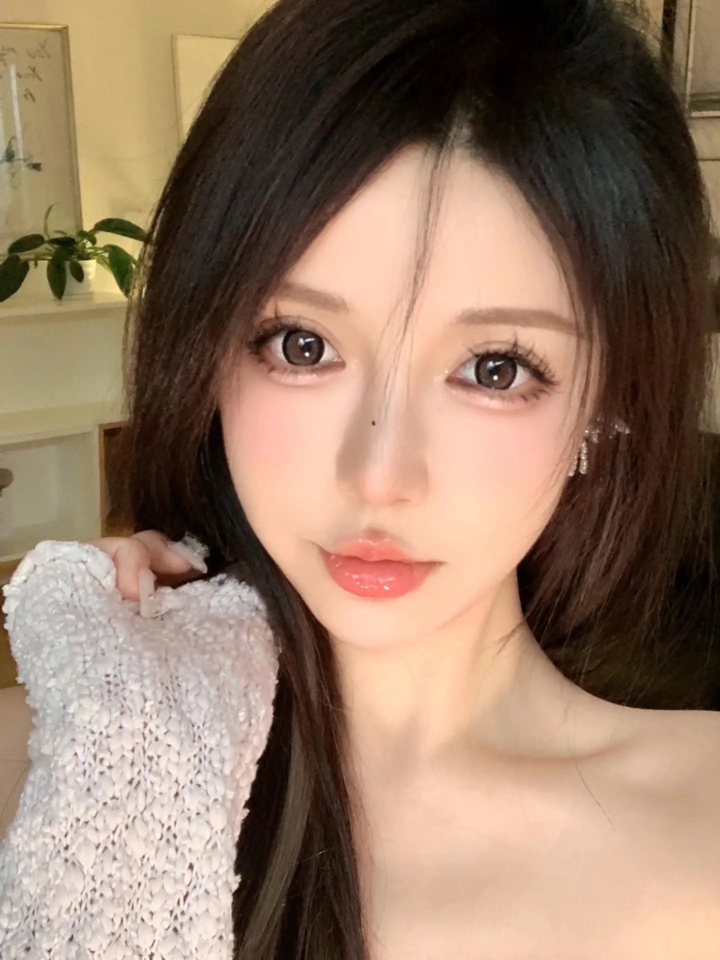 SALE 14.5 Lillilly【月抛】 灰糖奶油气泡 大直径狗狗眼 Y20