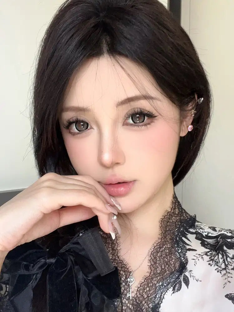 14.5 Woolilens【半年抛】浓颜系美女纯野妆容必备超Bling R4778-5