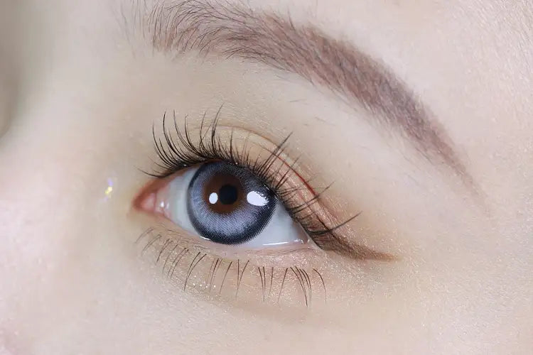 SALE 14.5 Ohcon【半年抛】机械感高光深海宝石蓝 暗黑御姐风丝绒黑锁边 机械姬蓝