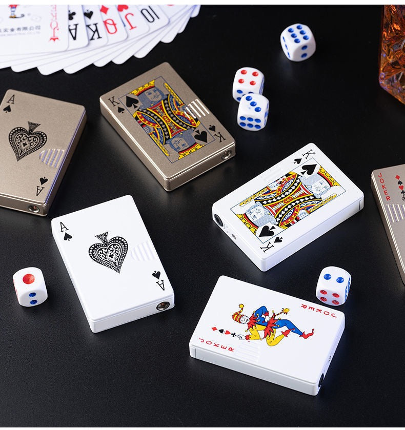 Playing Card Windproof Lighter