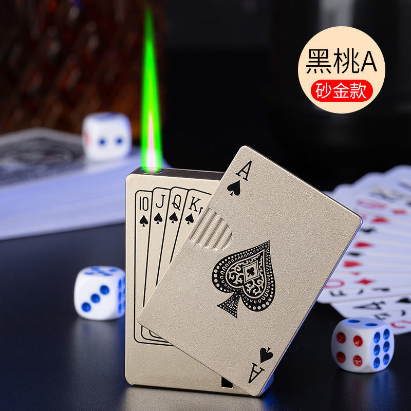 Playing Card Windproof Lighter